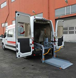 Behindertenbühnen für Fahrzeuge