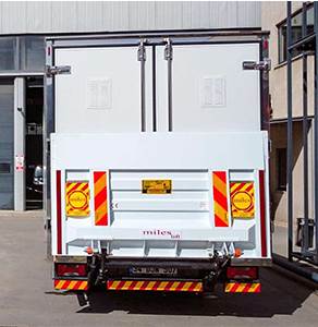 LKW-Ladebordwand aus Stahl