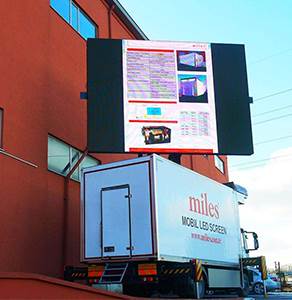 Mobiles LED-Anzeigetool